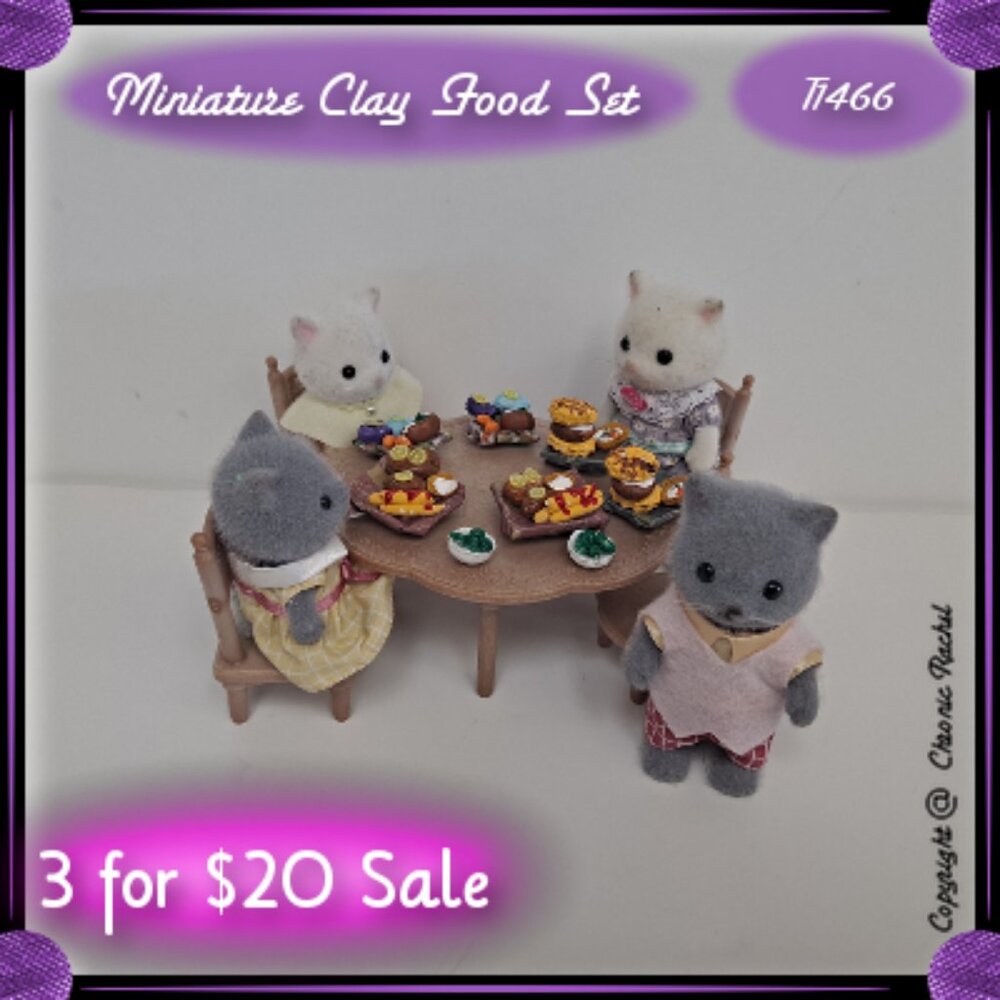 6-Piece Fish Meals Glued-Together Set